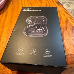 MINISO X33 Wireless Earbuds - Black